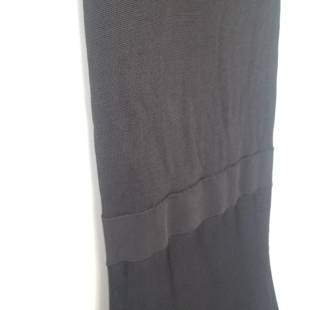 A.L.C Black Racer Back Flare Dress - Picture 6 of 8